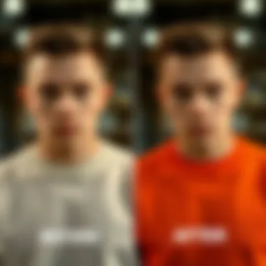 Transformation of Clothing Appearance Before and after comparison of clothing with and without trimmer