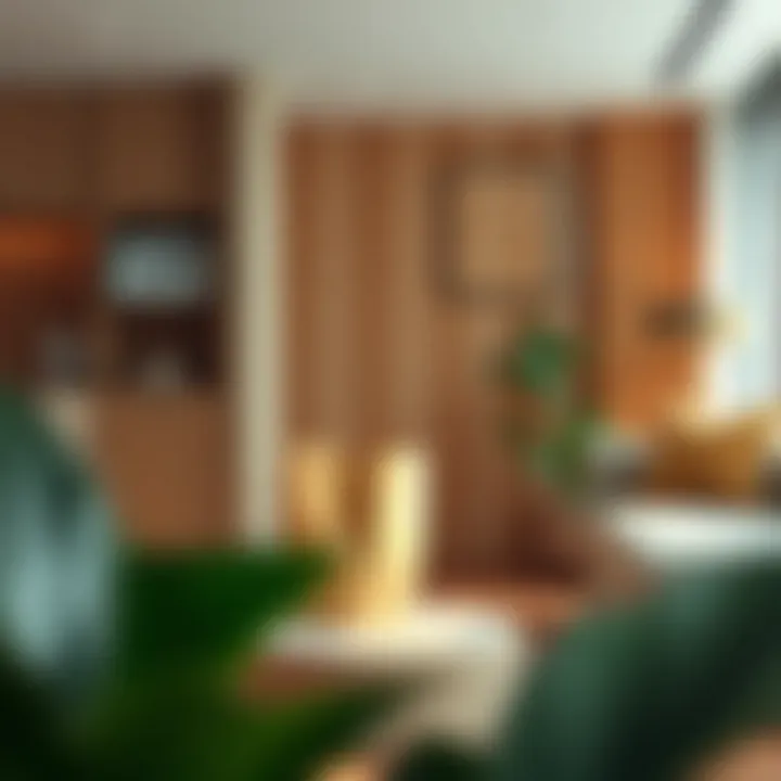 Elevating Interior Spaces with Stylish Trash Bags Elegant trash bag design enhancing interior decor