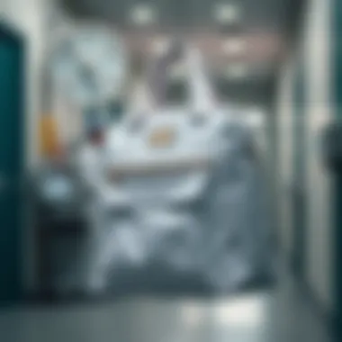 Functionality of Nurse Bags in Healthcare Nurse bag in a clinical setting highlighting functionality