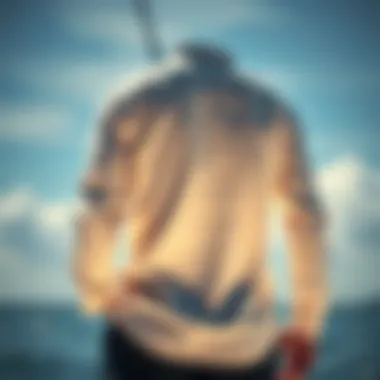 UV Protection Features of Long Sleeve Fishing Shirts Fishing shirt showcasing UV protection features