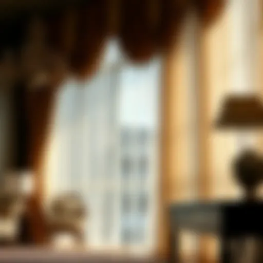 The Art of American Drapery Elegant drapery showcasing American craftsmanship