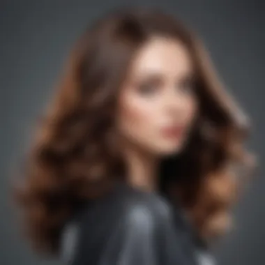Transformative Hair Care Results Before and after results showcasing the effectiveness of a cap hair dryer