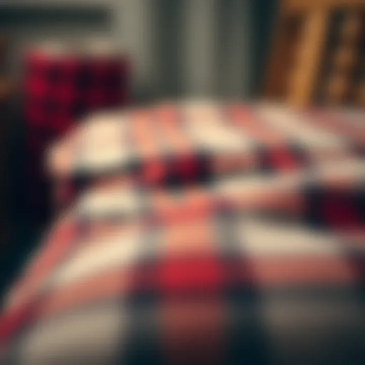 History of Buffalo Plaid Patterns Historical evolution of buffalo plaid patterns illustrated on textiles