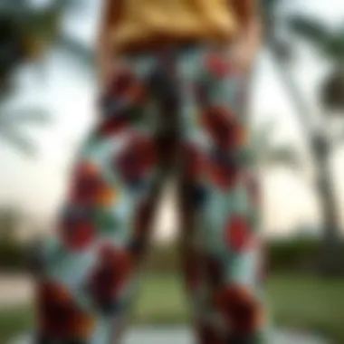 Sustainable Fabric Choices for Print Pants Sustainable fabric options for printed garments