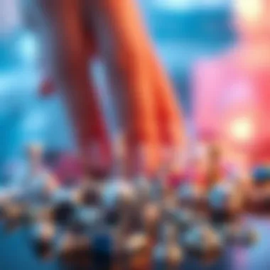 Stylish Collection of 3D Nail Charms Stylish collection of 3D nail charms arranged artistically