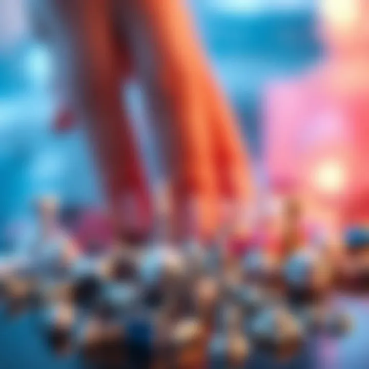 Stylish Collection of 3D Nail Charms Stylish collection of 3D nail charms arranged artistically