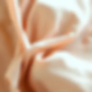 Luxurious Texture of Modal Material Close-up of soft modal fabric texture