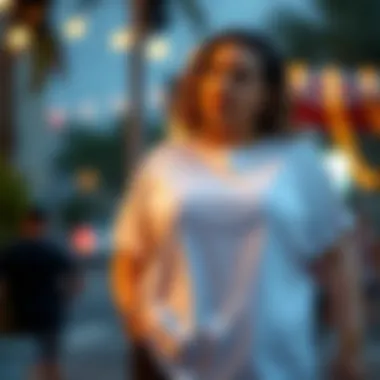 Comfortable plus size t-shirt made from sustainable fabric