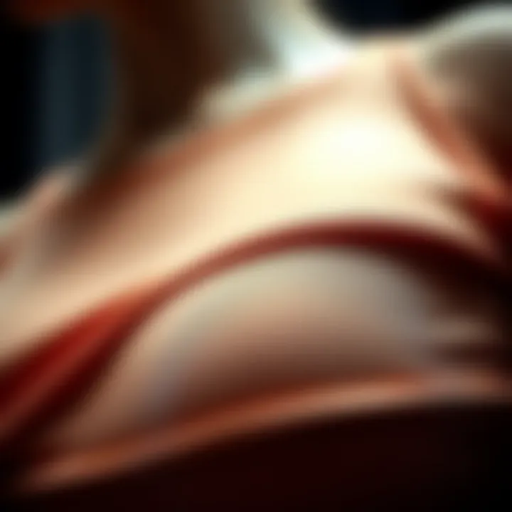 Material Quality and Comfort in Shapewear Close-up of materials used in posture correcting shapewear