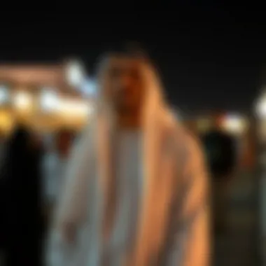 Modern Interpretation of the Thobe Modern interpretation of the thobe featuring contemporary design elements