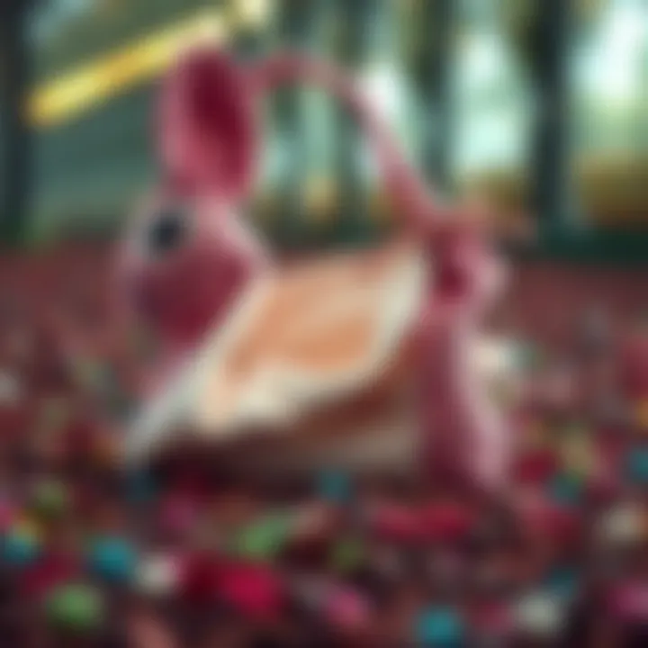 Eco-Friendly Materials of the Canvas Bunny Bag Eco-friendly materials used in the construction of the canvas bunny bag