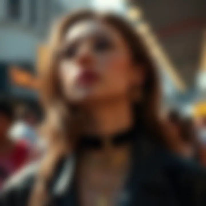 Cultural Resonance: The Meaning Behind Letter Chokers Artistic representation of the cultural significance of letter choker necklaces