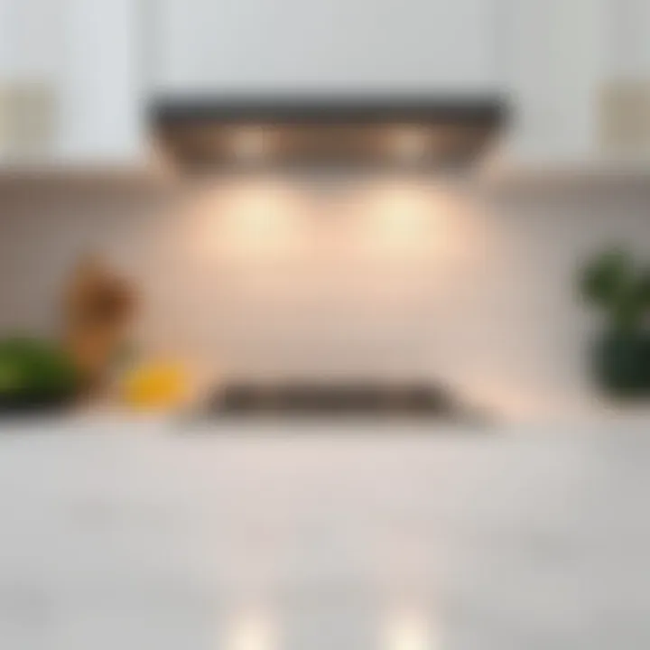 Easy Installation of Peel and Stick Backsplash Peel and stick backsplash installation process showcasing ease and convenience