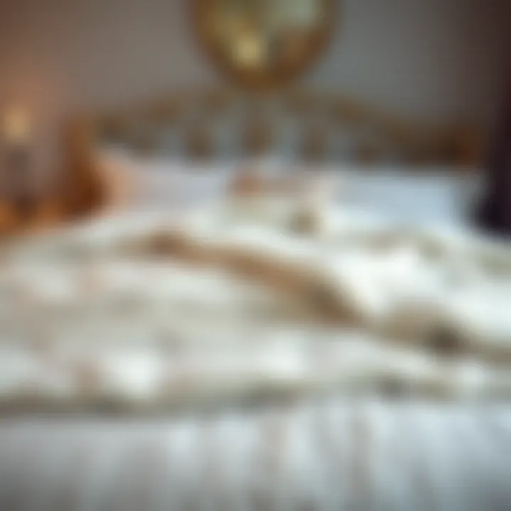 Luxurious and Cozy Sherpa Duvet Cover Luxurious Sherpa duvet cover in a cozy bedroom setting