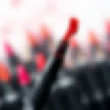 A vibrant red fabric marker showcasing its ink flow and precision tip