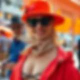 Vibrant Uptempo Ensemble Dynamic uptempo fashion ensemble with vibrant colors