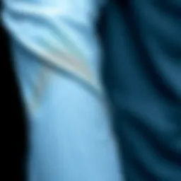 Close-up of UV arm sleeve texture and fabric