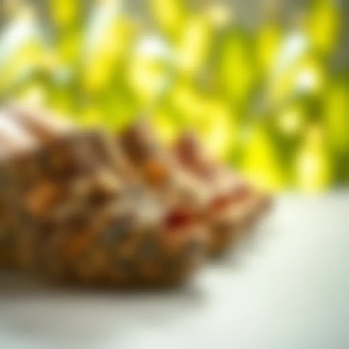 Sustainable Materials in Wedge Mules Various materials used in wedge mules emphasizing sustainability