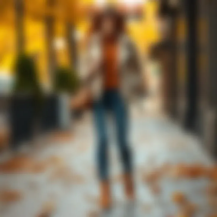 Accessorize Wisely: Elevating Autumn Outfits Accessorized autumn look with stylish shoes