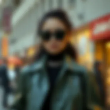 A collection of iconic fashion pieces reflecting modern chic