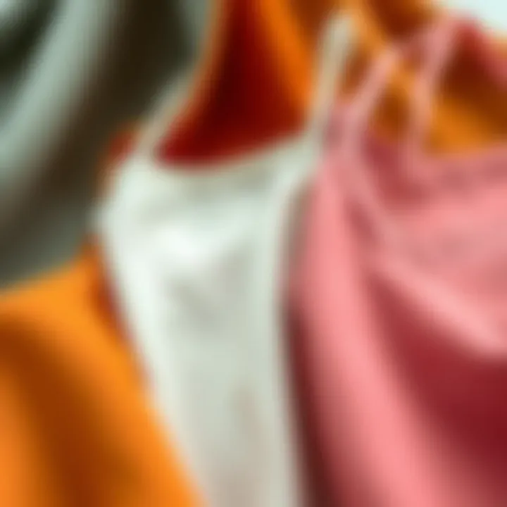 Variety of fabric swatches highlighting eco-friendly materials