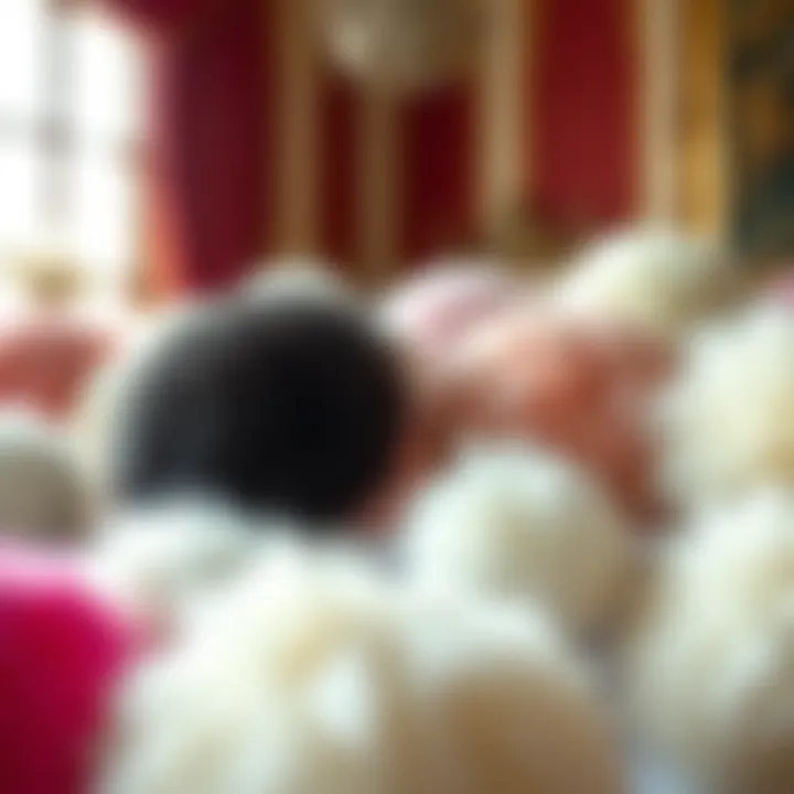 Diverse Designs of Extra Large Powder Puffs Elegant display of various extra large powder puff designs