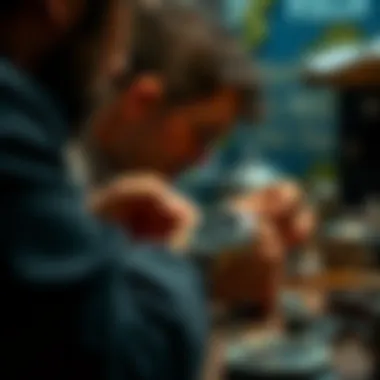 Artisan Craftsmanship of Follie Follie Watches Artisan craftsmanship being demonstrated in the creation of a Follie Follie watch.