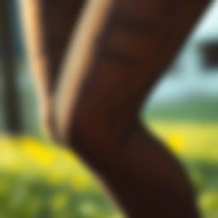 Innovative Fabric Texture of Hollow Out Mesh Tights Close-up of the unique fabric texture of hollow out mesh tights