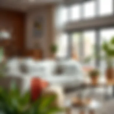 Personalized Body Pillow Cases in Contemporary Living Room A beautifully designed living room with personalized body pillow cases enhancing the decor.