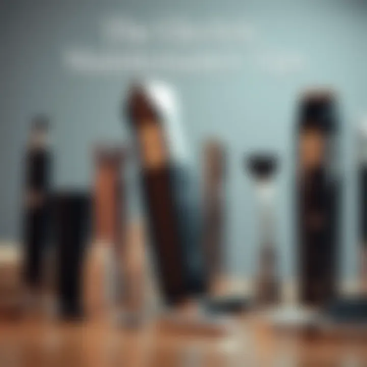 Essential Maintenance Tips for Electric Eyebrow Trimmers Maintenance tools and tips for electric eyebrow trimmers arranged aesthetically