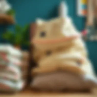 Versatile Applications in Home Organization Visual representation of various applications for compression storage bags in home organization