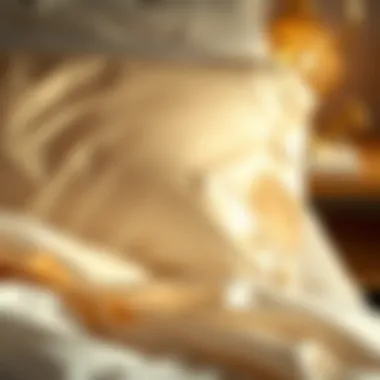 Benefits of Silk for Hair and Skin Silk pillowcase showcasing its benefits for hair and skin health