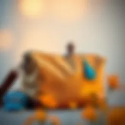 A stylish personalized weekender bag made from eco-friendly materials