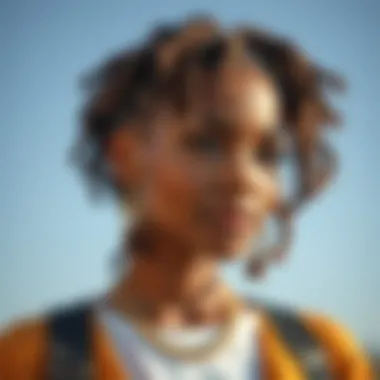 Versatile Styling Options Creative styling options with passion twist crochet hair