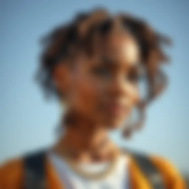 Versatile Styling Options Creative styling options with passion twist crochet hair