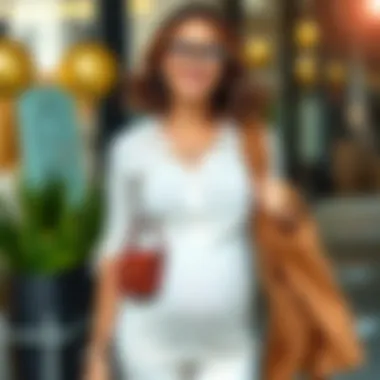 Enhancing Outfits with Thoughtful Accessories Accessorizing pregnancy outfits for teachers