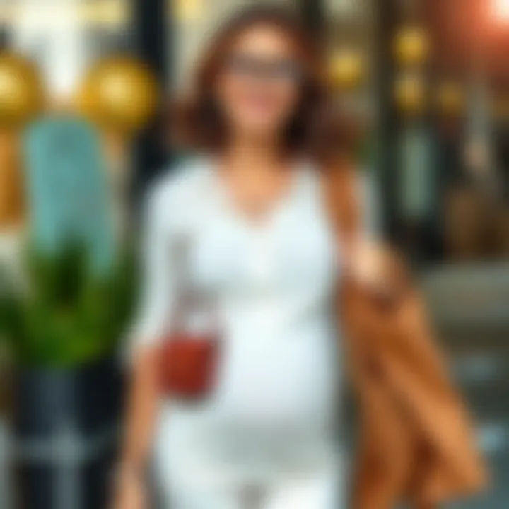 Enhancing Outfits with Thoughtful Accessories Accessorizing pregnancy outfits for teachers