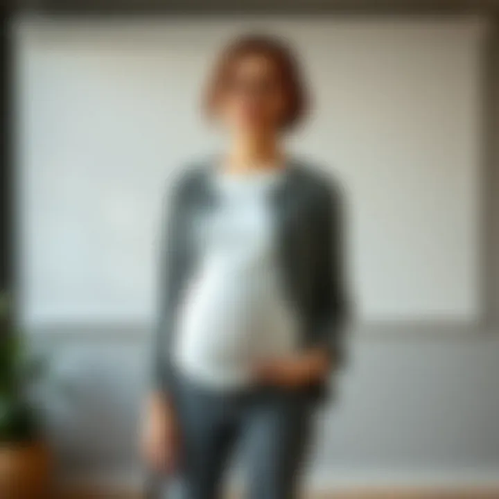 Flexible Fashion for Teaching during Pregnancy Comfortable outfit for pregnant teachers