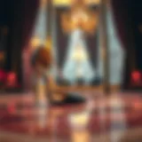 The Allure of Stiletto Heels Elegant stiletto heels in a luxurious setting