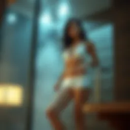 Stylish sauna shorts designed for women