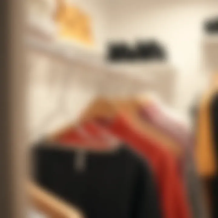 Space Efficiency with Folding Hangers Space-saving features of folding hangers in closet organization