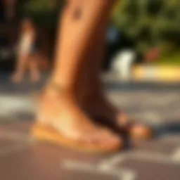 A chic pair of sandals perfect for summer outings