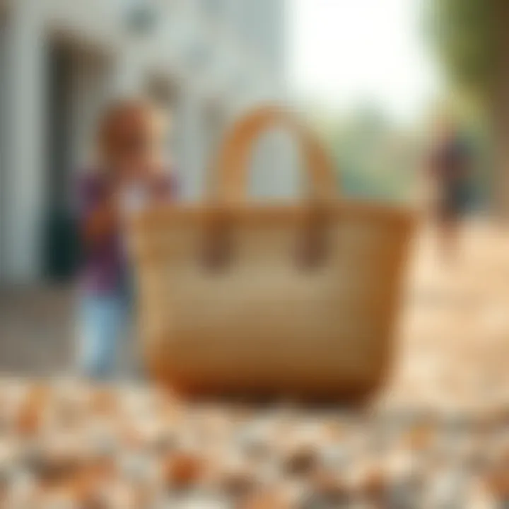 Eco-Friendly Materials for Handbags Sustainable materials used in the making of stylish straw handbags