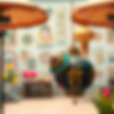 Cultural Heritage in Summer Design Cultural significance of summer ornaments depicted through traditional patterns and motifs.