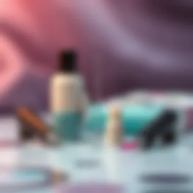 Essential Tools for Flawless Nail Art A selection of high-quality stamping tools displayed on a chic background