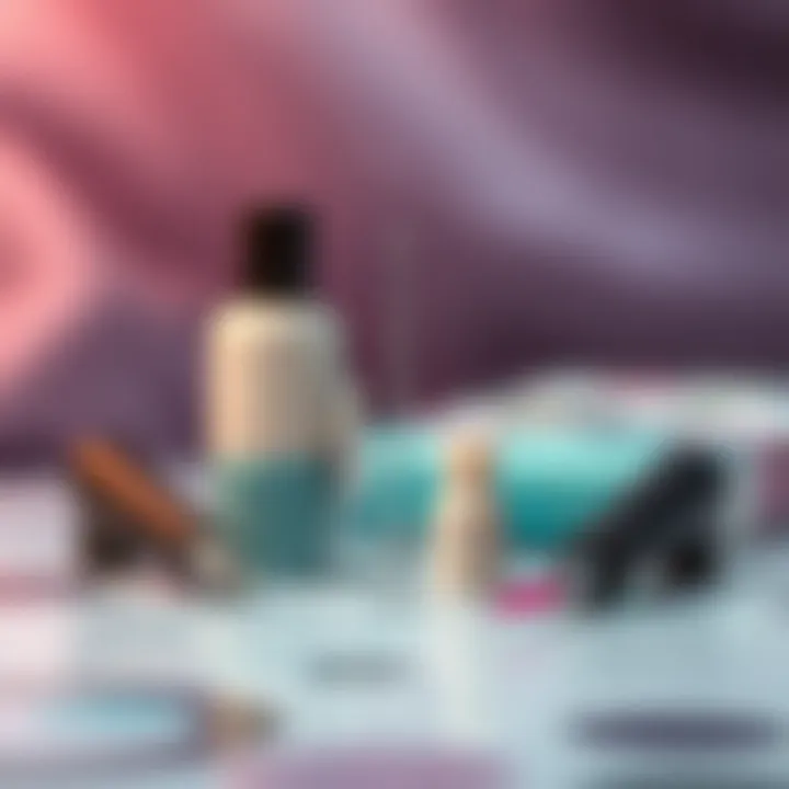 Essential Tools for Flawless Nail Art A selection of high-quality stamping tools displayed on a chic background