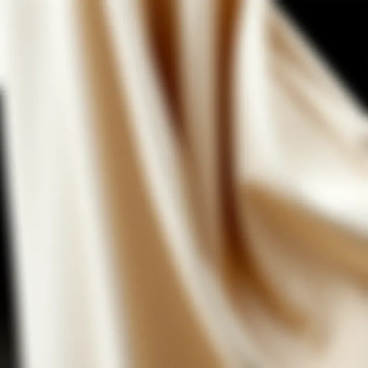 Fabric Texture of High Slit Pants Close-up of fabric texture for high slit pants