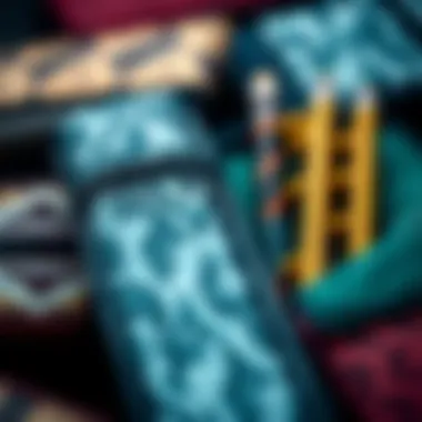 Unique Patterns of Slot Pencil Cases Various slot pencil cases showcasing unique patterns and textures