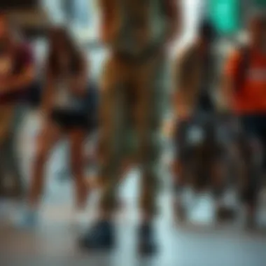 Historical overview of cargo pants evolution