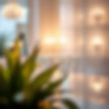 Elegant plexiglass decor piece showcasing light reflection